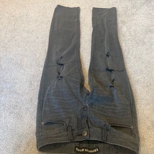 Express Skinny MidRise Gray Size 0